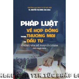 Sách Pháp luật về hợp đồng thương mại và đầu tư Những vấn đề pháp lý cơ bản